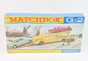 Matchbox G-2 Transporter Set Mint/Boxed - Sealed cellophane/sleeve