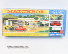 Matchbox G-1 Service Station Set (1968) Mint/Boxed with cellophane/sleeve