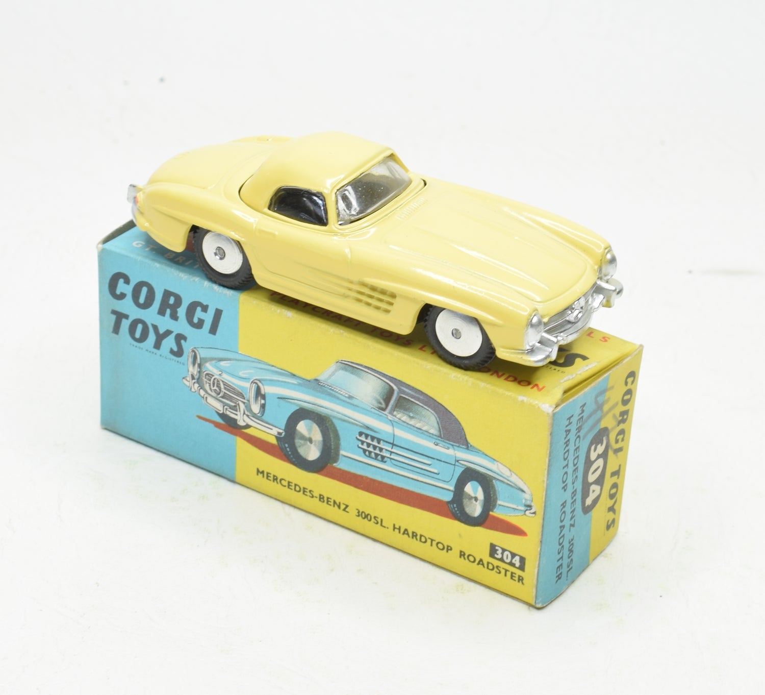 Corgi toys 304 Mercedes-Benz 300sl Virtually Mint/Boxed (The 'Ashdown' Collection)