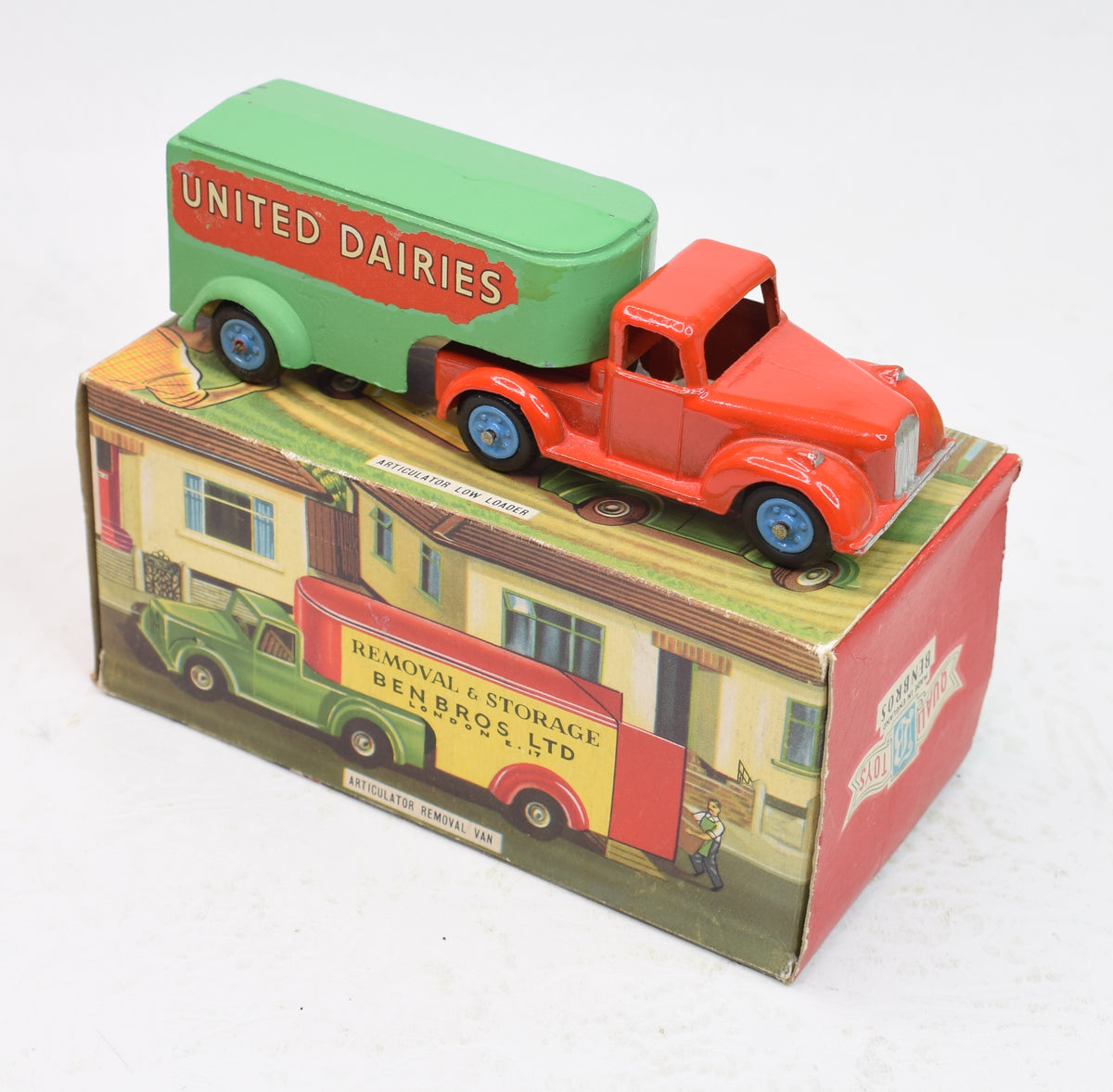 Benbros Qualitoy Articulated Removal van Very Near Mint/Boxed The 'Heritage' Collection