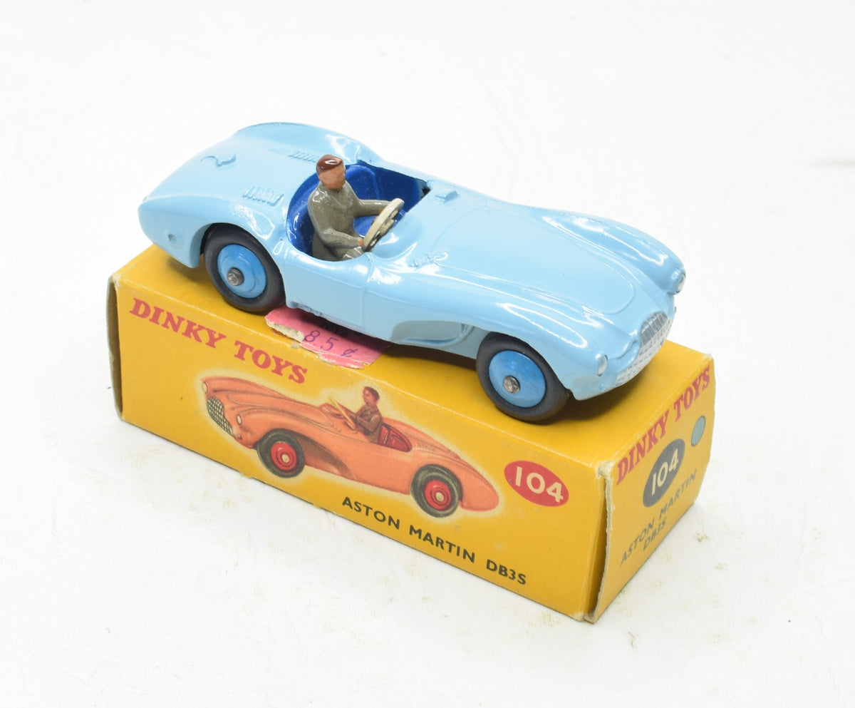 Dinky Toys 104 Aston DB3S Very Near Mint/Boxed