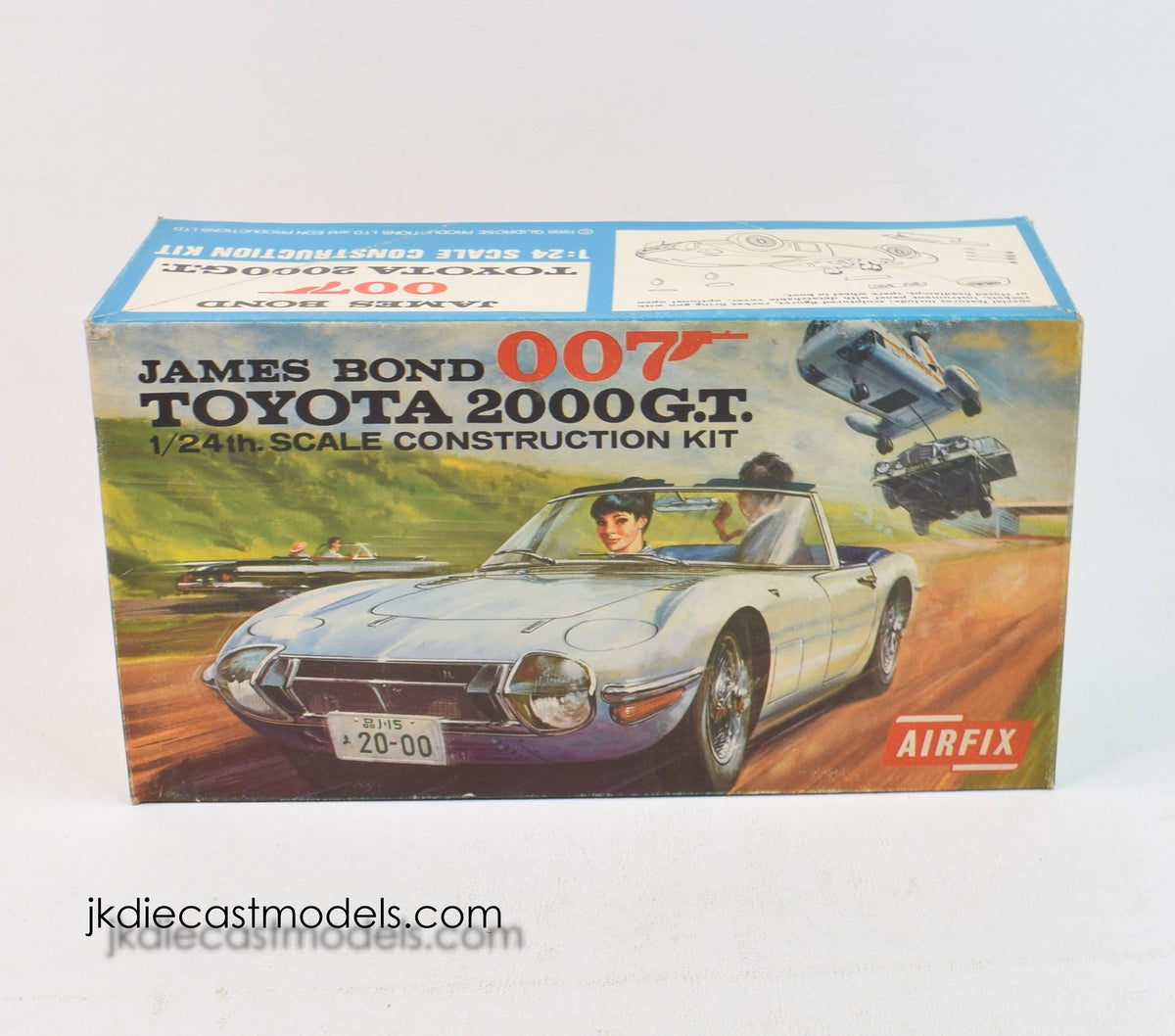 Airfix No.723 James Bond Toyota 2000 G.T  Mint/Nice box The 'Harrier' Collection