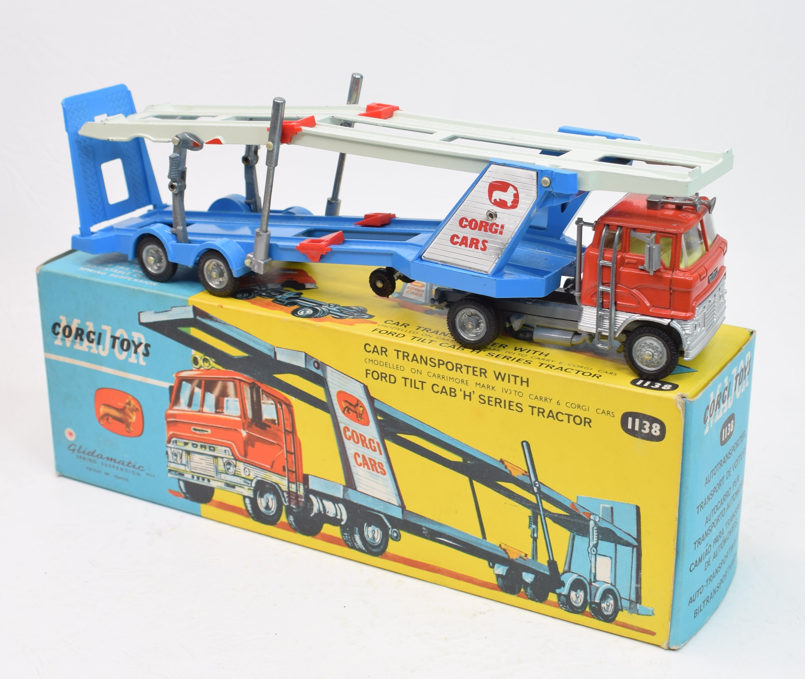 Corgi 1138 Ford Tilt Transporter Very Near Mint/Boxed – JK DIE 