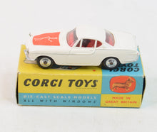 Corgi Toys 258 'Saint' P1800 (Off white) Virtually Mint/Boxed The 'Harrier' Collection
