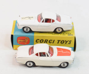 Corgi Toys 258 'Saint' P1800 (Off white) Virtually Mint/Boxed The 'Harrier' Collection