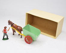 Benbros Farm Hay cart & Labourer Virtually Mint/Boxed 'Heritage' Collection