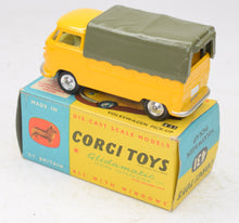 Corgi toys 431 VW Pick-up Very Near Mint/Boxed (Yellow interior)
