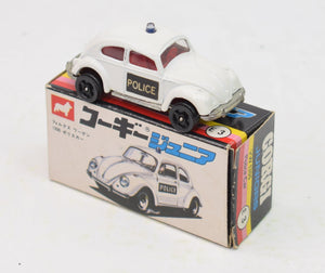 Corgi Junior 'Japanese' E 3 VW 1500 'POLICE' Virtually Mint/Boxed 'Beech House' Collection