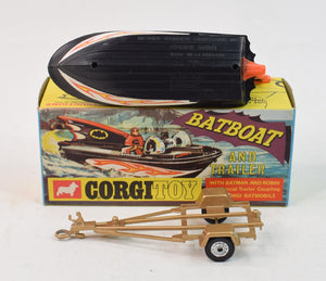 Corgi toys 107 Batboat 1st issue (Rare 1976 issue) Mint/Nice box The 'Harrier' Collection