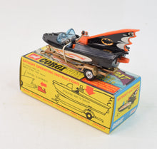 Corgi toys 107 Batboat 1st issue (Rare 1976 issue) Mint/Nice box The 'Harrier' Collection