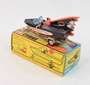 Corgi toys 107 Batboat 1st issue (Rare 1976 issue) Mint/Nice box The 'Harrier' Collection