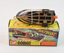 Corgi toys 107 Batboat 1st issue (Rare 1976 issue) Mint/Nice box The 'Harrier' Collection