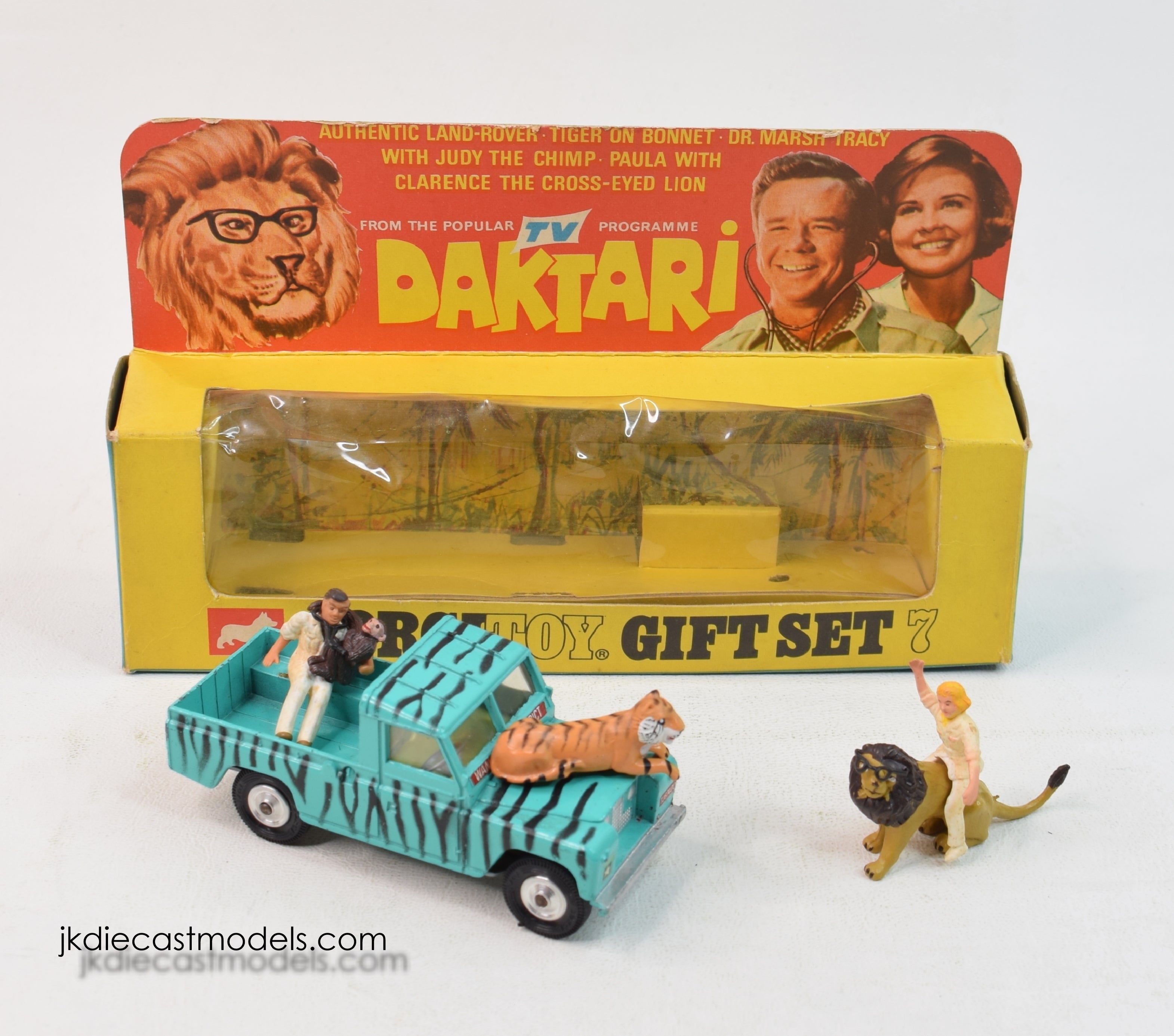 Corgi toys Gift set 7 Daktari Virtually Mint/Boxed – JK DIE-CAST MODELS