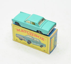 Matchbox 31 Lincoln Continental Very Near Mint/Boxed 'Finley' Collection