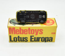 Mebetoys A39 Lotus Europa Virtually Mint/Boxed