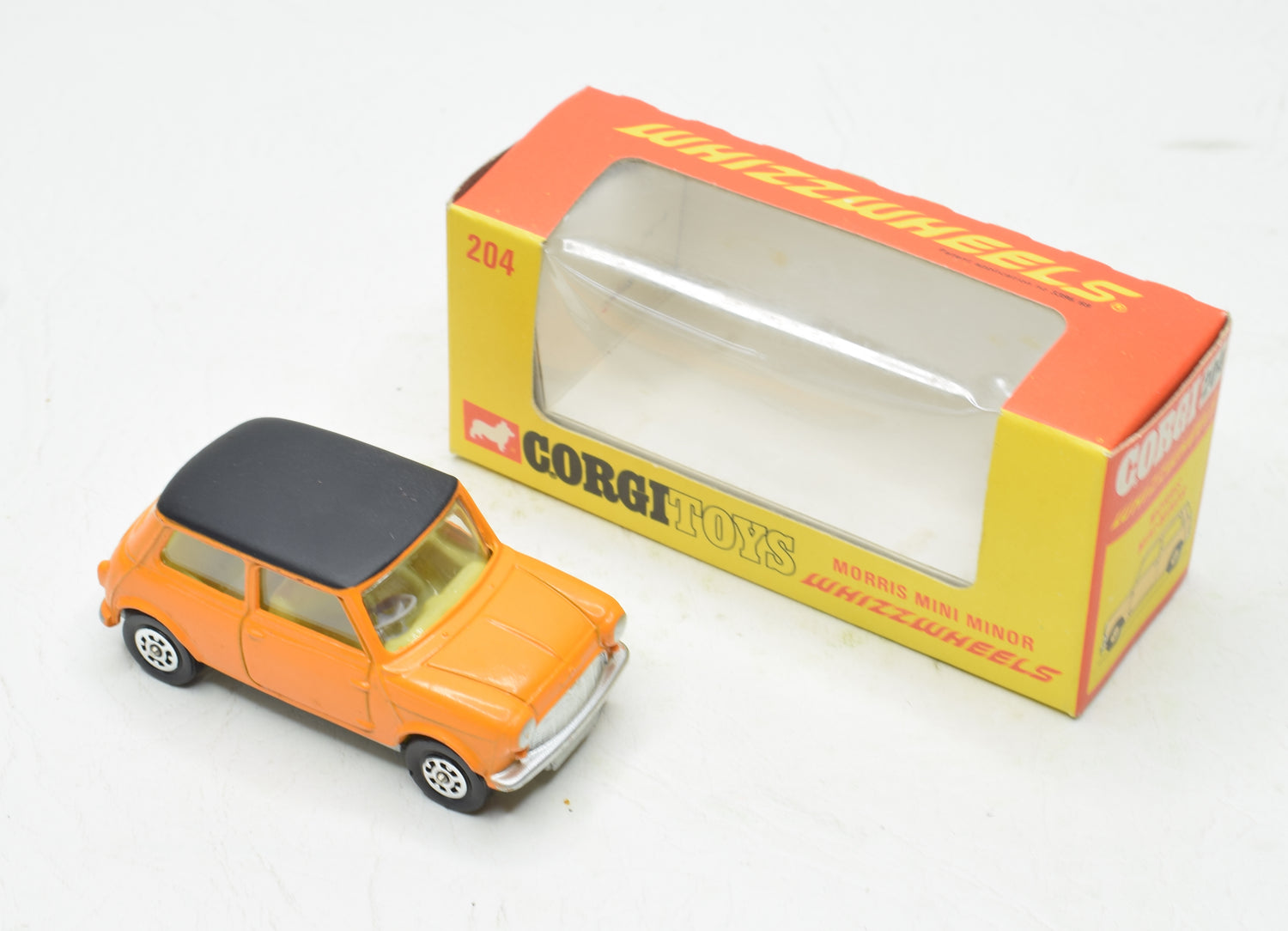 Corgi toys 204 Morris Mini Minor Virtually Mint/Boxed 'Carlton' Collection