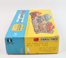 Corgi Toys Gift set 1 Carrimore Transporter with four cars Virtually Mint/Boxed