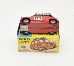 Corgi Toys 339 Austin Monte Carlo Mini Cooper 'S'. Very Near Mint/Boxed  'Ashdown' Collection)