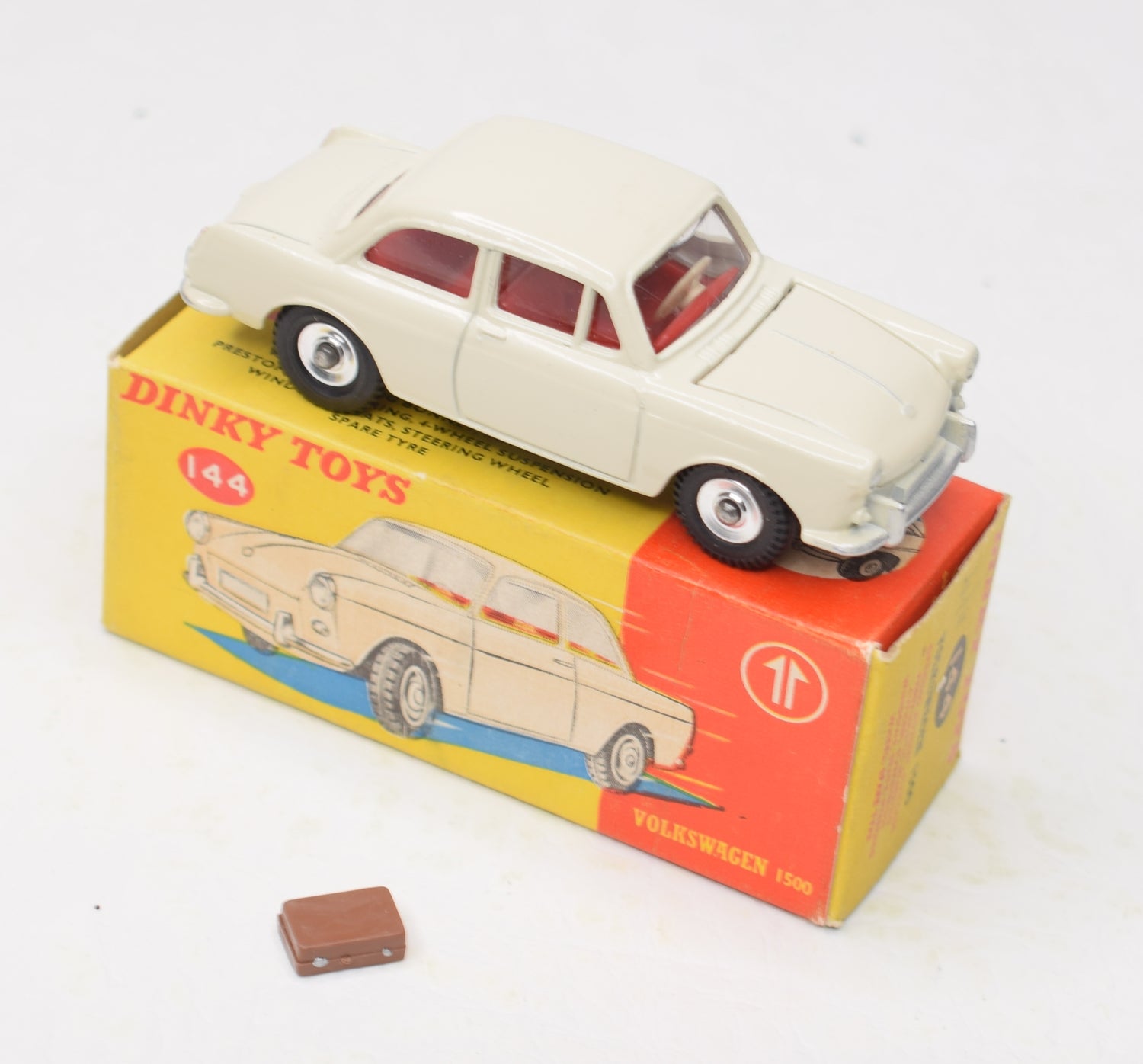 Dinky Toys 144 VW 1500 Virtually Mint/Boxed 'Moorgate' Collection