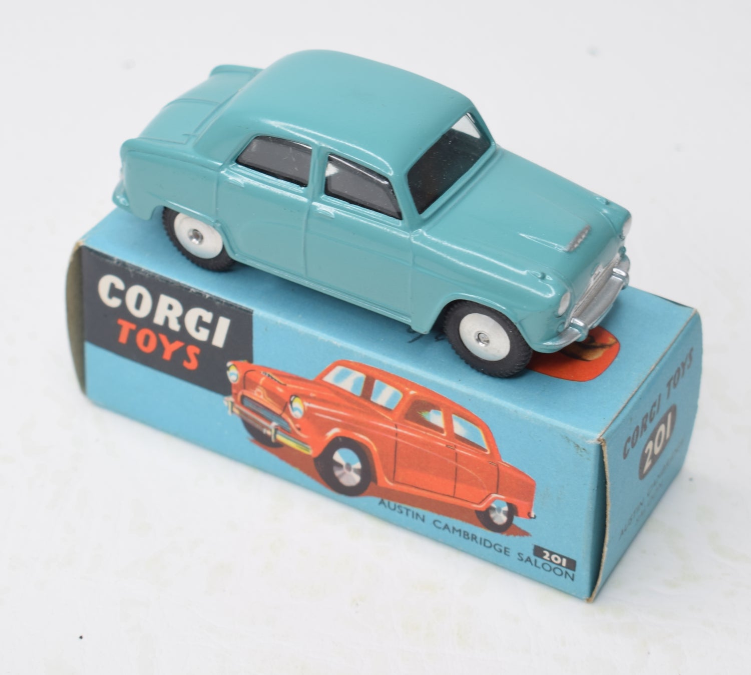 Corgi Toys 201 Austin Cambridge Virtually Mint/Boxed 'Moorgate' Collection