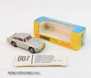 Corgi Toys 270 James Bond DB5 Mint/Nice box The 'Harrier' Collection