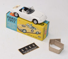 Corgi toys 318 Lotus Elan S2 Virtually Mint/Boxed (The 'Geneva' Collection)