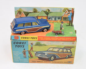 Corgi Toys 440 Consul Golf set Very Near Mint/Boxed
