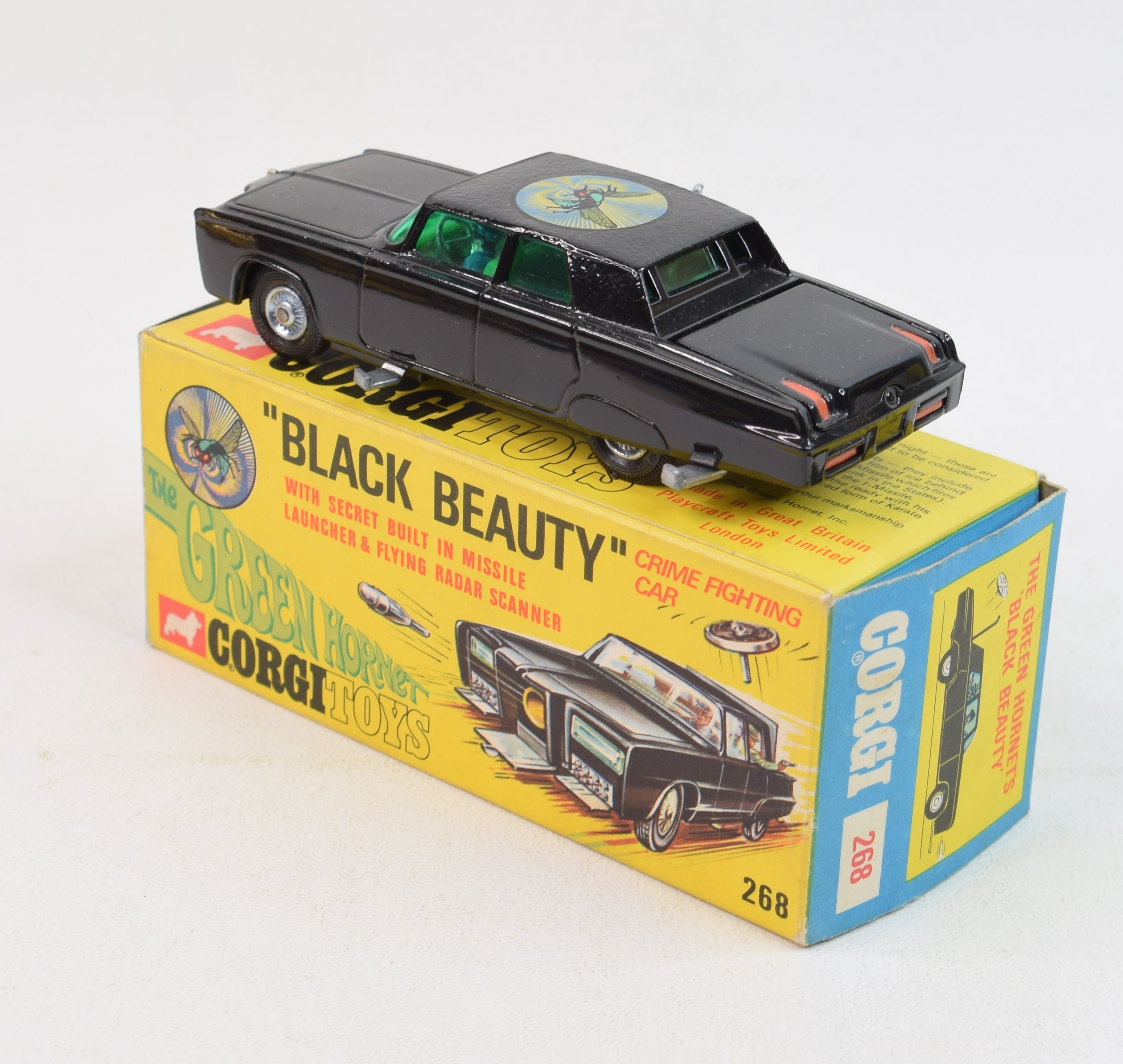 Green hornet hot sale corgi car