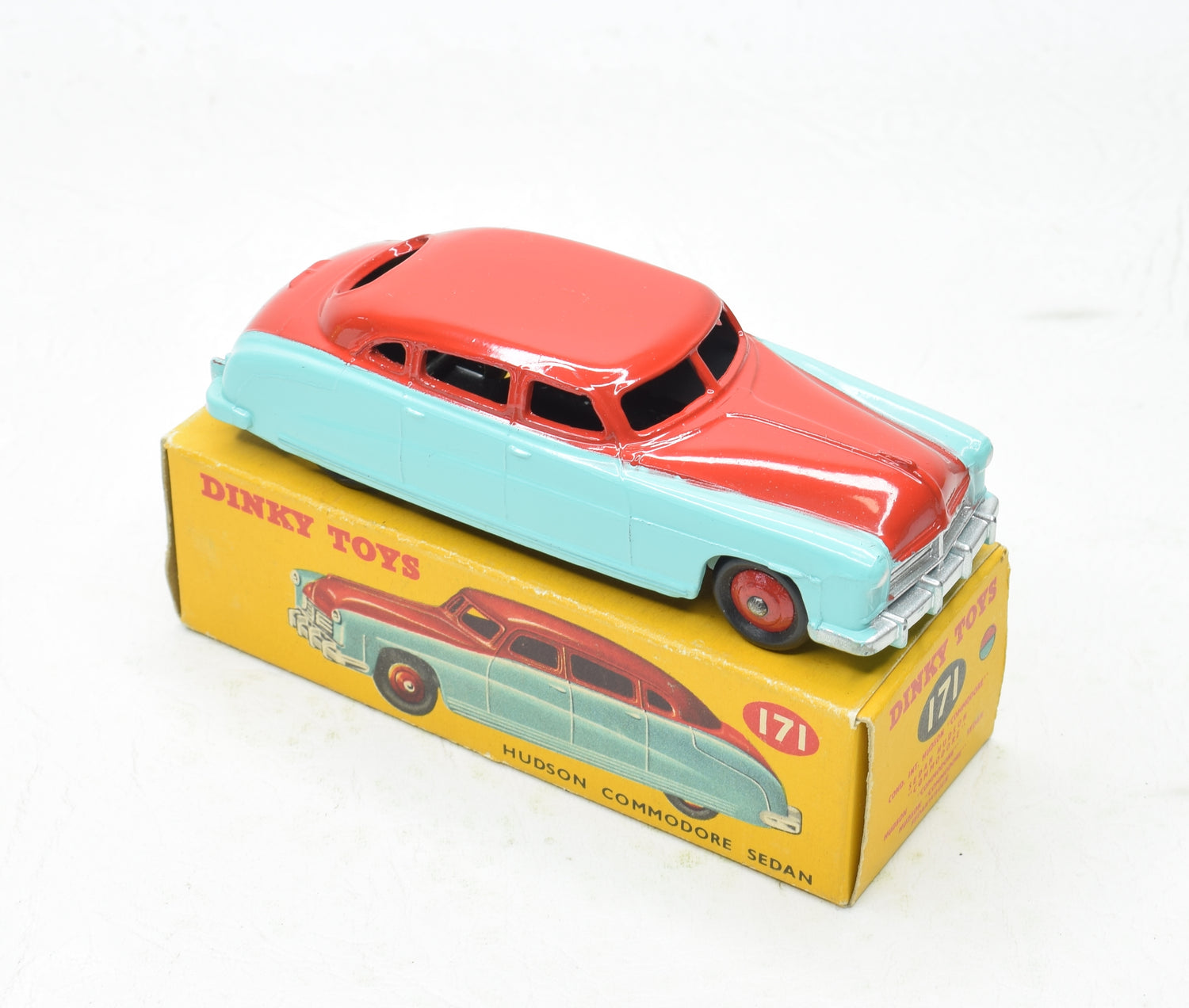 Dinky toys 171 Hudson Commodore Virtually Mint/Boxed (High line) 'Carlton' Collection