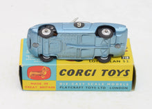 Corgi toys 318 Lotus Elan S2 Very Near Mint/Boxed 'Ribble Valley' Collection