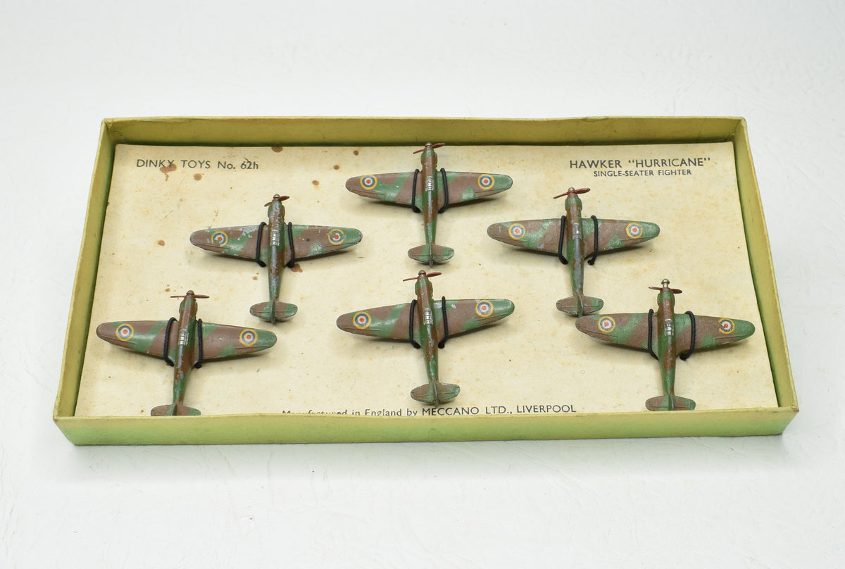 Dinky Toys 62h Hawker 'Hurricane' (Shadow Shaded) Very Near Mint/Boxed