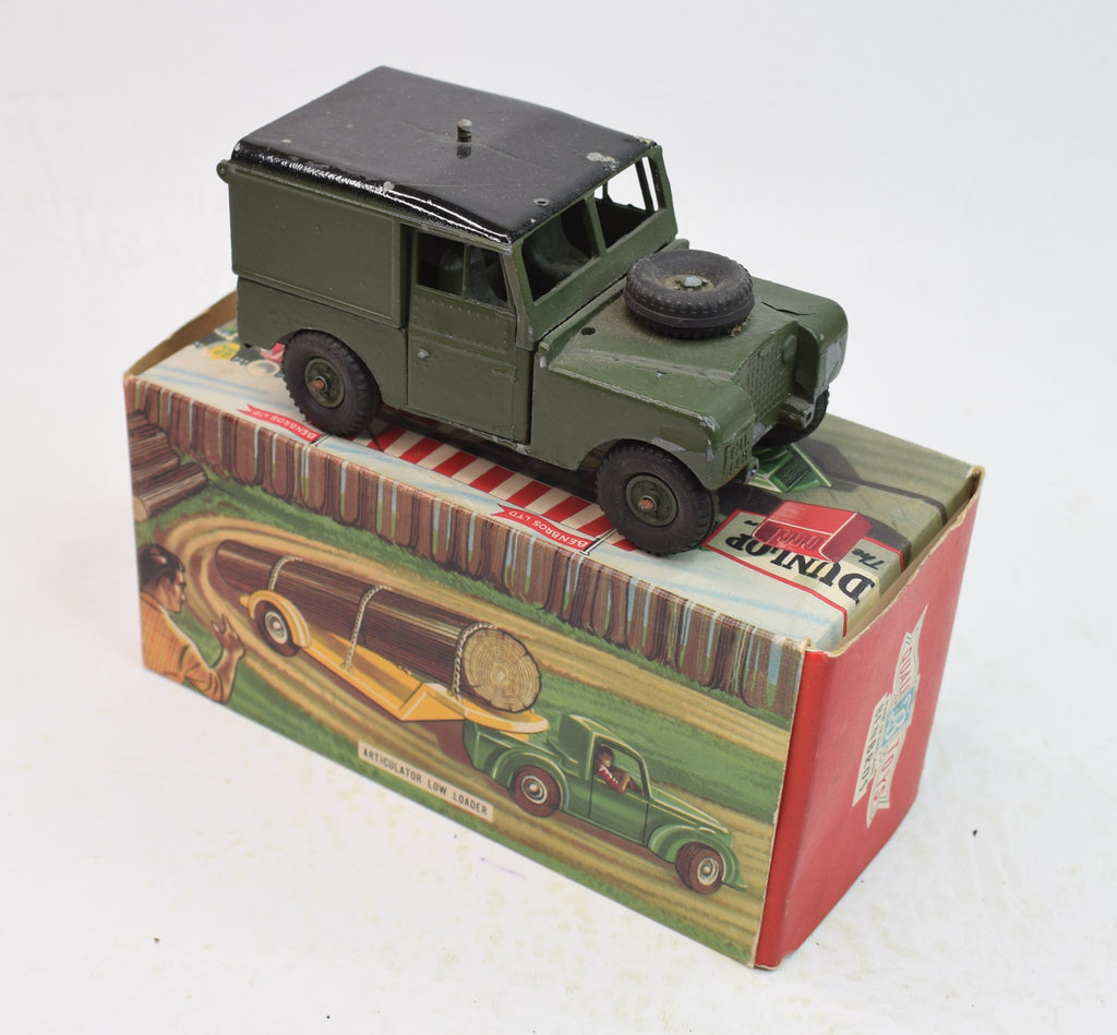 Benbros Qualitoy A.107 Army Land-Rover (DARK GREEN VERSION) Very Near ...