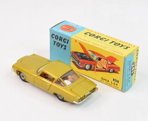 Corgi toys 241 Ghia 6.4 Virtually Mint/Boxed (Brown interior)