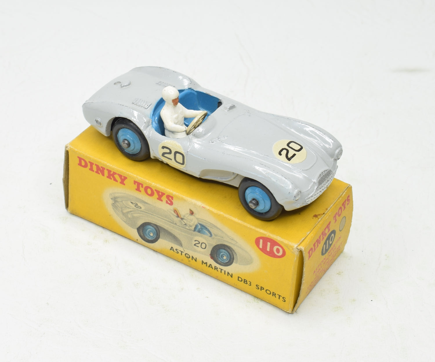 Dinky Toys 110 Aston Martin DB3 Very Near  Mint/Boxed