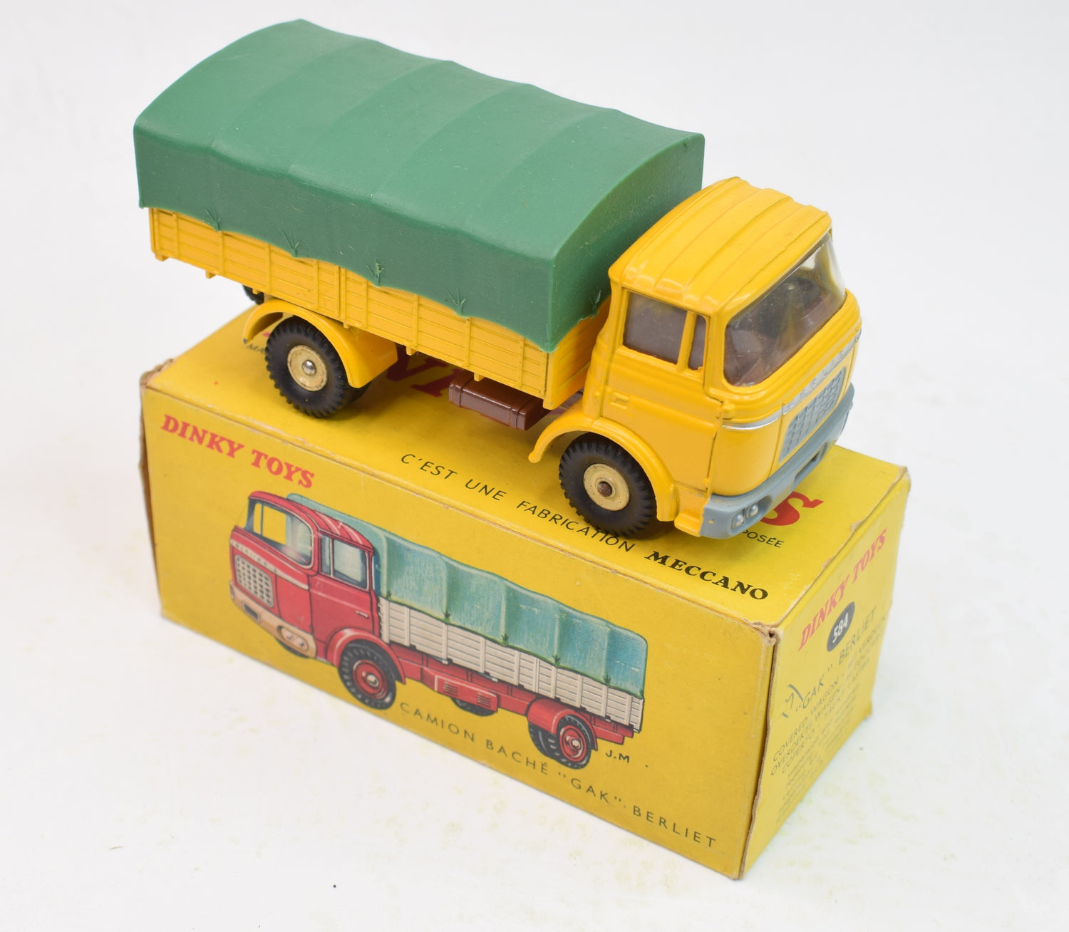 French Dinky 584 Camion Bache 'GAK' Berliet truck Virtually Mint/Boxed 'Brecon' Collection Part 2