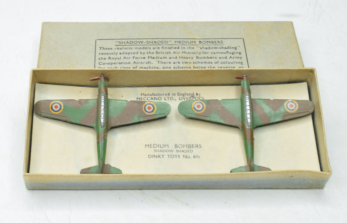 Dinky toys 60s Medium Bomber set Very Near Mint/Boxed