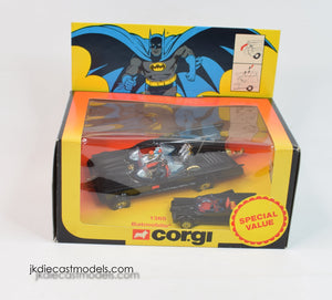 Corgi Toys 1360 Batmobile Little & Large Virtually Mint/Boxed (With header) - 'Harrier' Collection