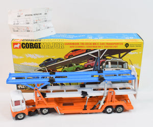 Corgi Toys 1146 Carrimore Tri-Deck Virtually Mint/Boxed