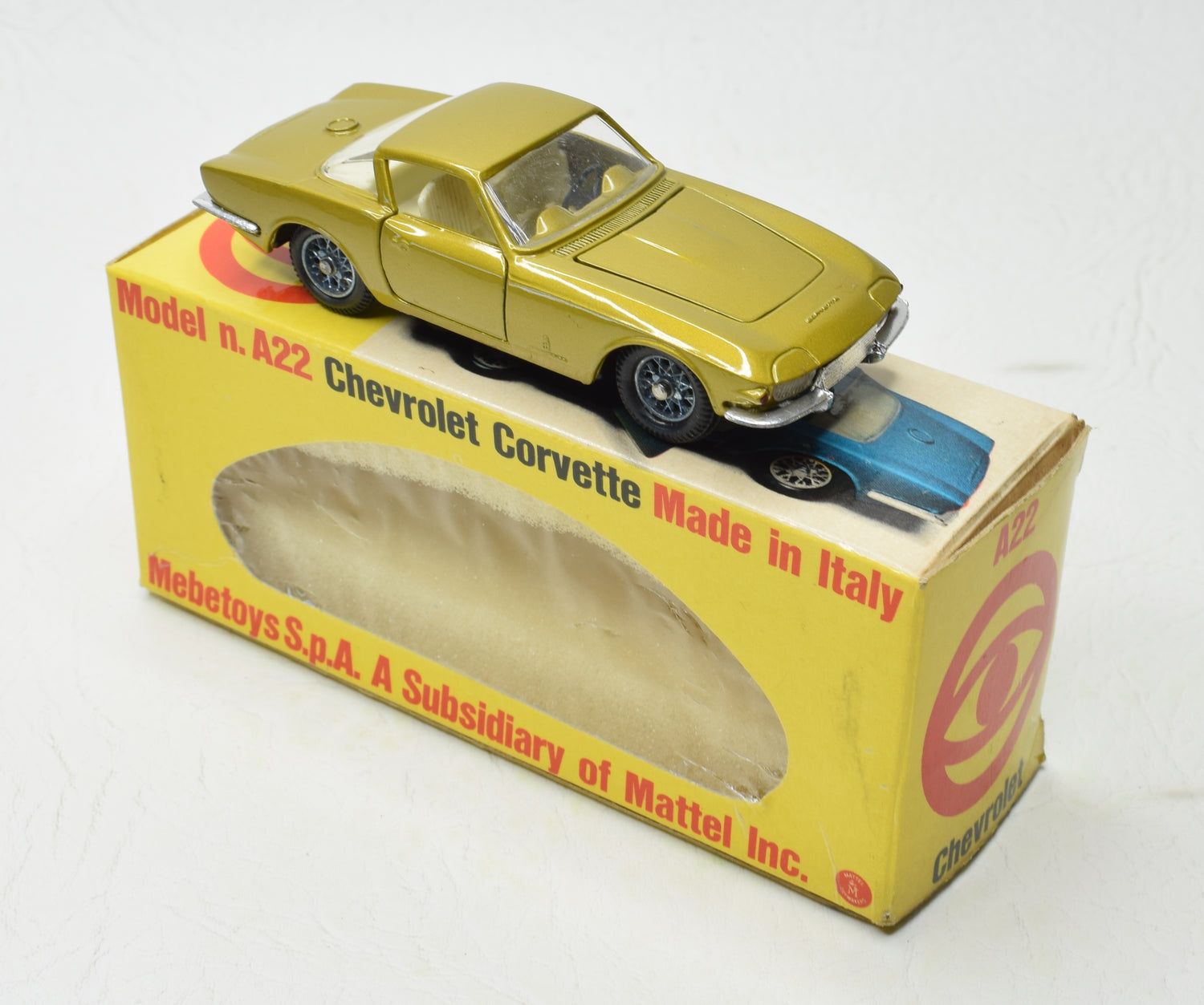 Mebetoys A22 Corvette Rondine Virtually Mint/Boxed