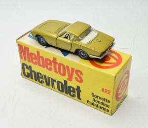 Mebetoys A22 Corvette Rondine Virtually Mint/Boxed