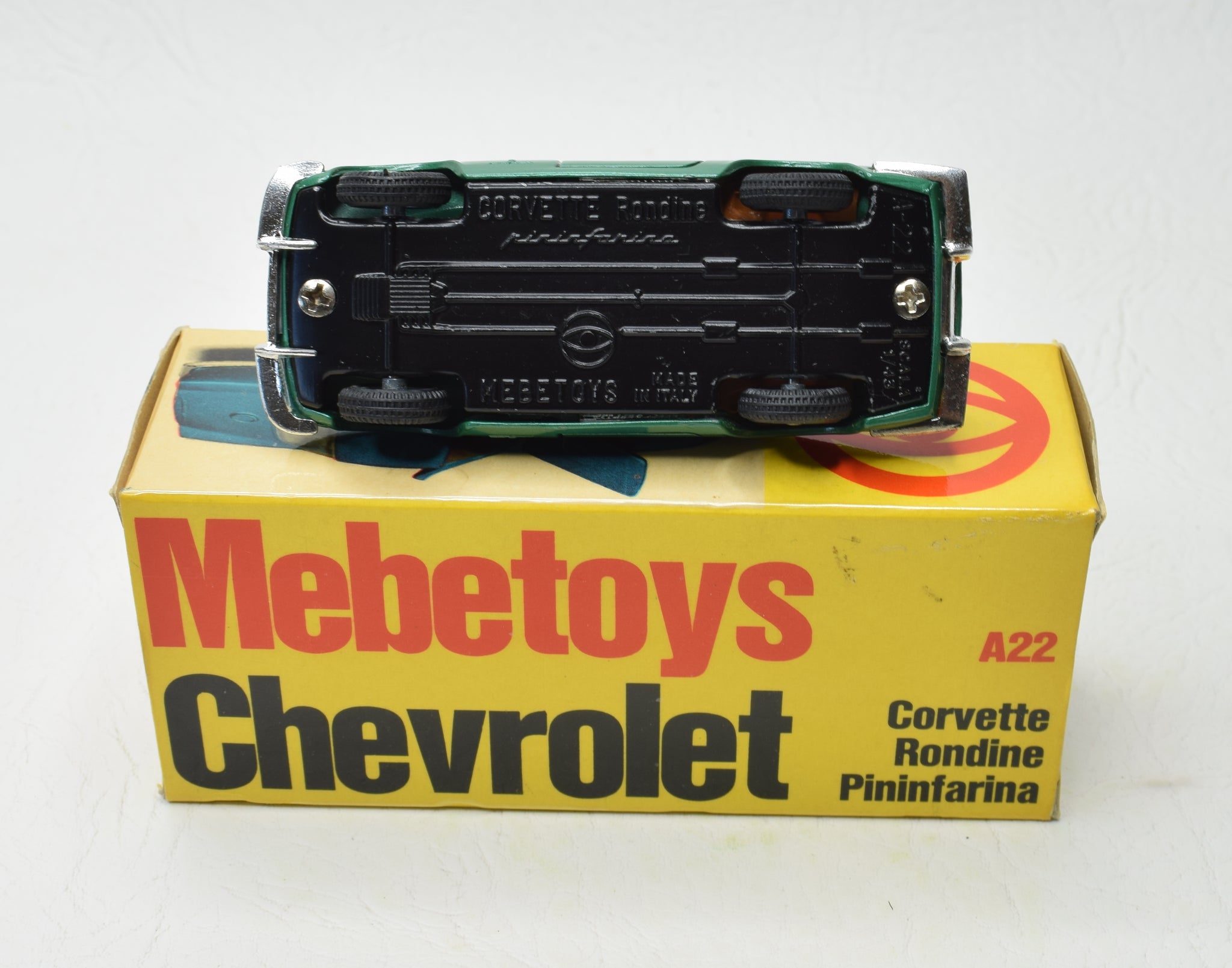 AUTÍČKO MEBETOYS A-22 CORVETTE RONDINE 1/43 + BOX AUTÍČKO MEBETOYS A-22 CORVETTE RONDINE 1/43 + BOX