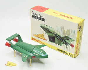 Dinky toy 101 Thunderbird 2 + 4 Very Near Mint/Boxed 'Carlton' Collection