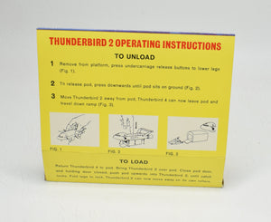 Dinky toy 101 Thunderbird 2 + 4 Very Near Mint/Boxed 'Carlton' Collection