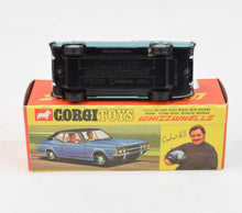 Corgi toys 313 Graham Hill Cortina Virtually Mint/Boxed (Factory printing error 'WHIZZWHELLS')