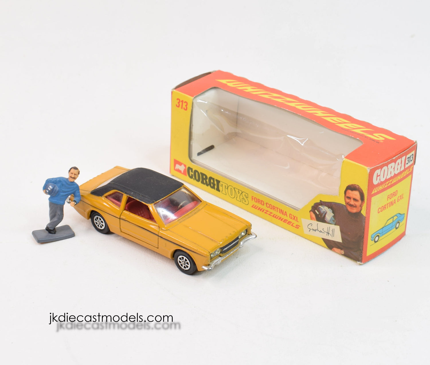 Corgi toys 313 Graham Hill Cortina Very Near Mint/Boxed