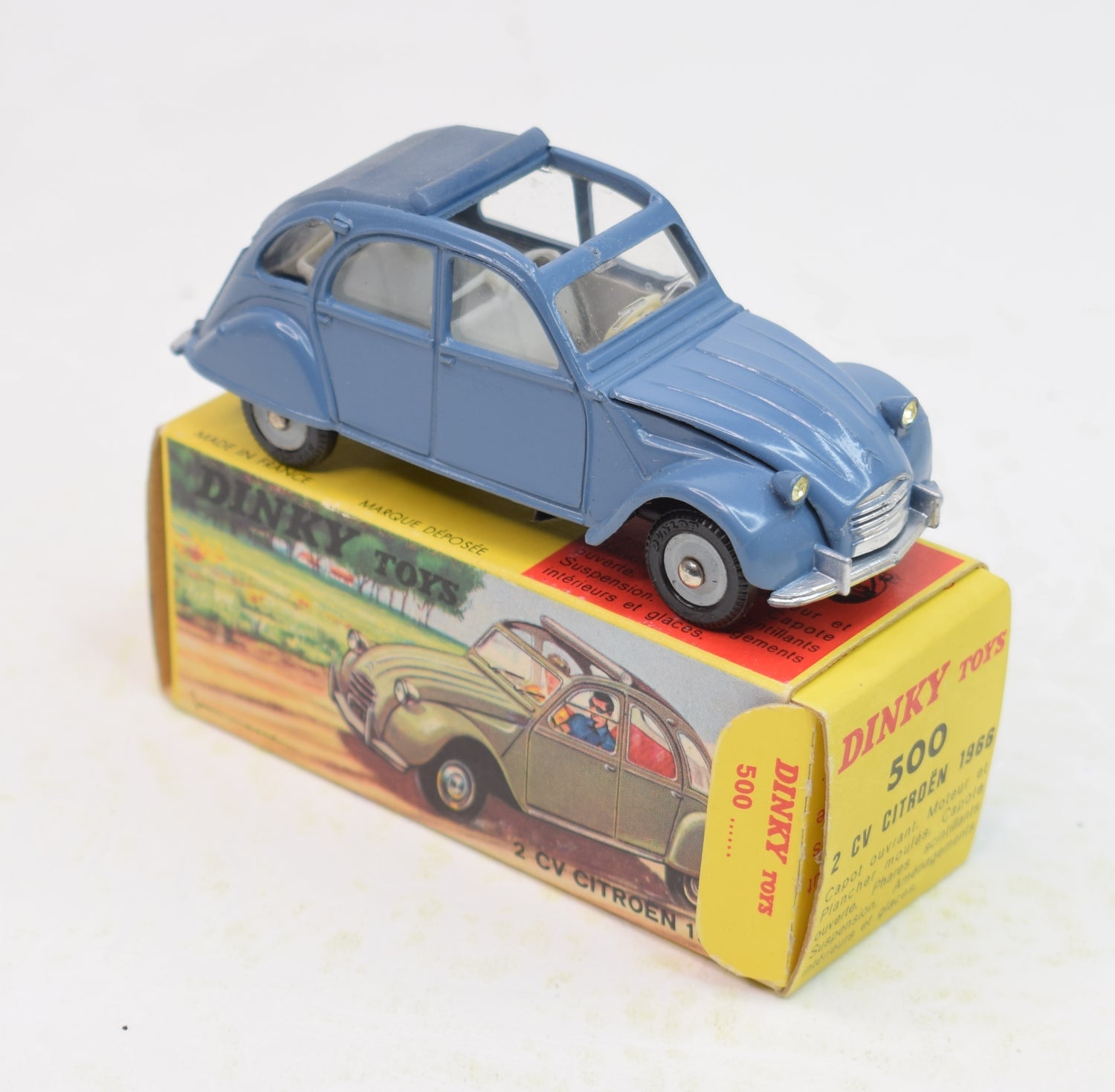 French Dinky Toys 500 Citroen 2cv 1966 Virtually Mint/Boxed 'Brecon' Collection Part 2