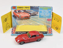 Corgi toys 335 4.2 E type Virtually Mint/Boxed