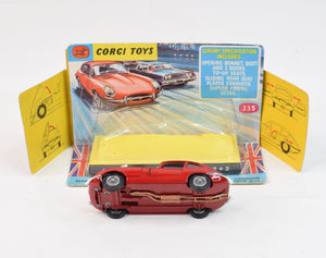 Corgi toys 335 4.2 E type Virtually Mint/Boxed