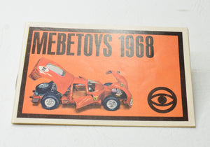 Mebetoys 1968 Model Catalogue Mint