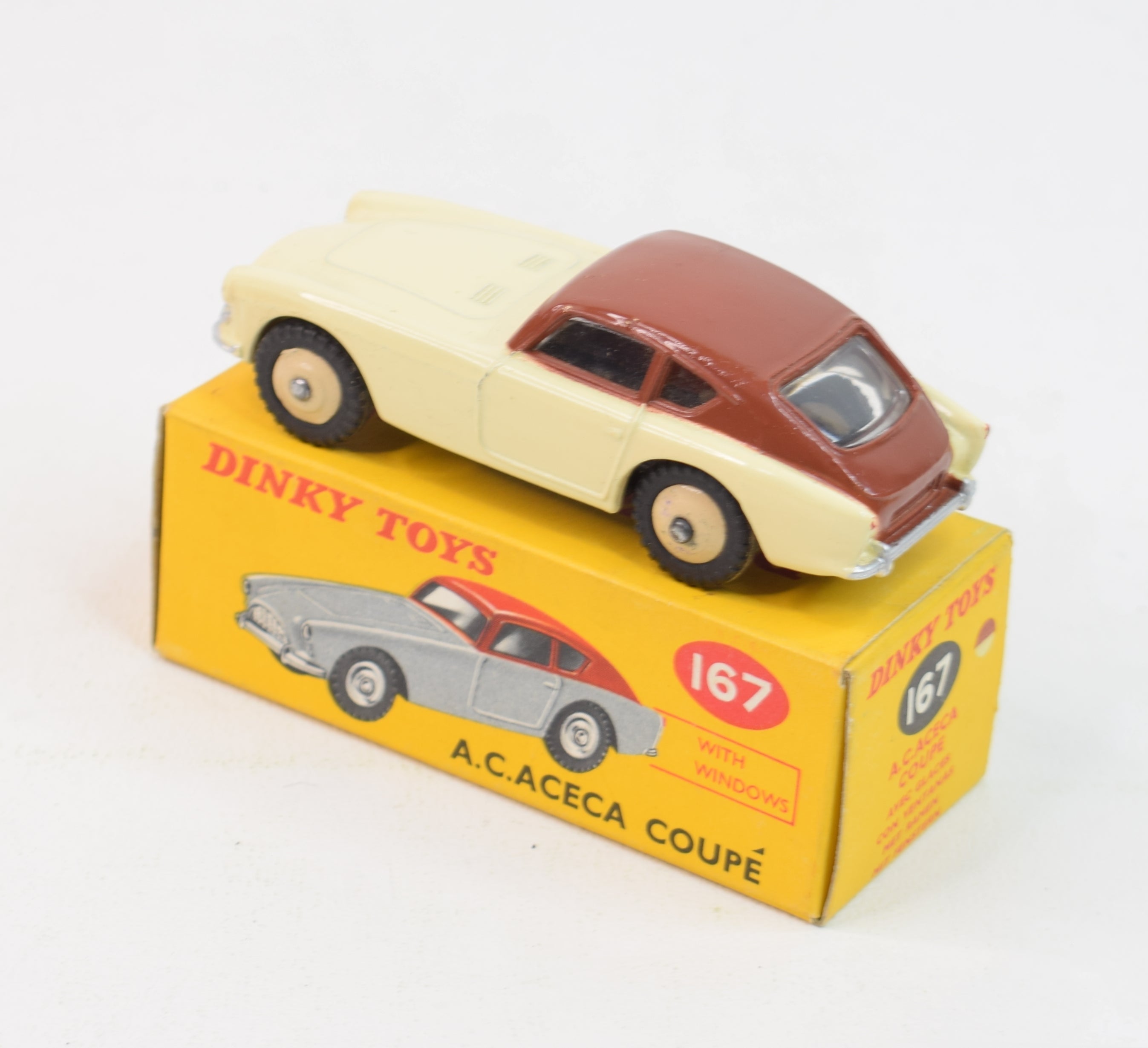 Dinky Toys 167 A.C Aceca Near Virtually Mint/Boxed (High line) - JK DIE-CAST MODELS Dinky Toys 167 A.C Aceca Near Virtually Mint/Boxed (High line) - JK DIE-CAST MODELS